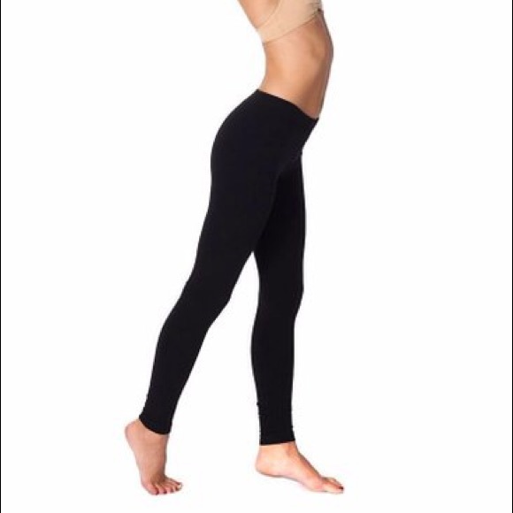 American Apparel black winter leggings
