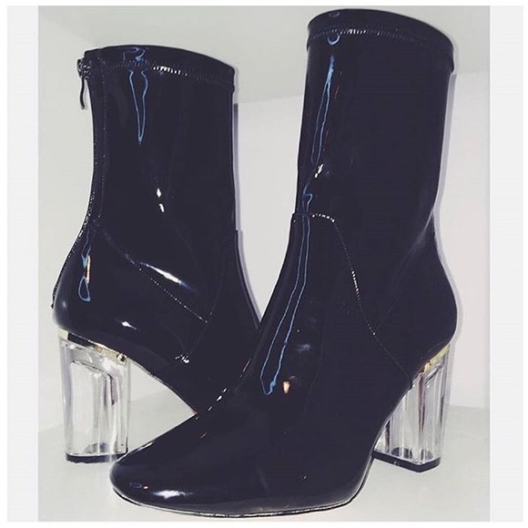 Brand new patent leather ego ankle boots! 😍