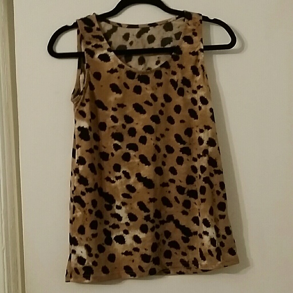 Leopard tanktop
