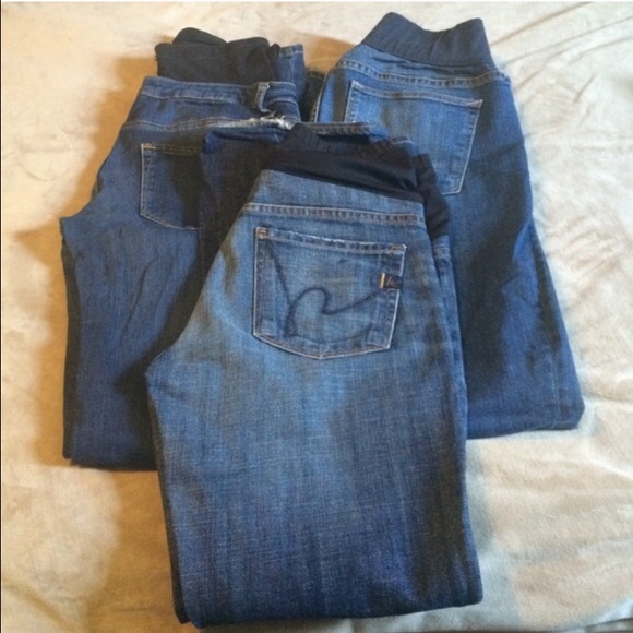 some maternity jeans