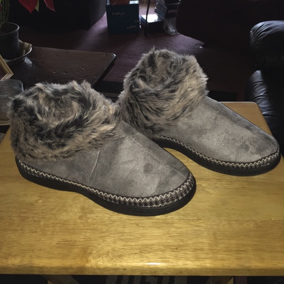 Grey Soft Cozy Clog Slippers!