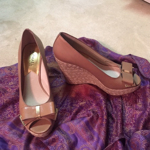 Michael Kors Wedge Sandals-worn twice-like new!