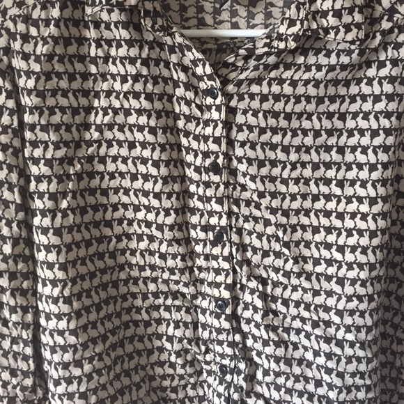 Bunny rabbit blouse - Picture 2 of 2