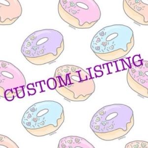 CUSTOM LISTING For Akirkham