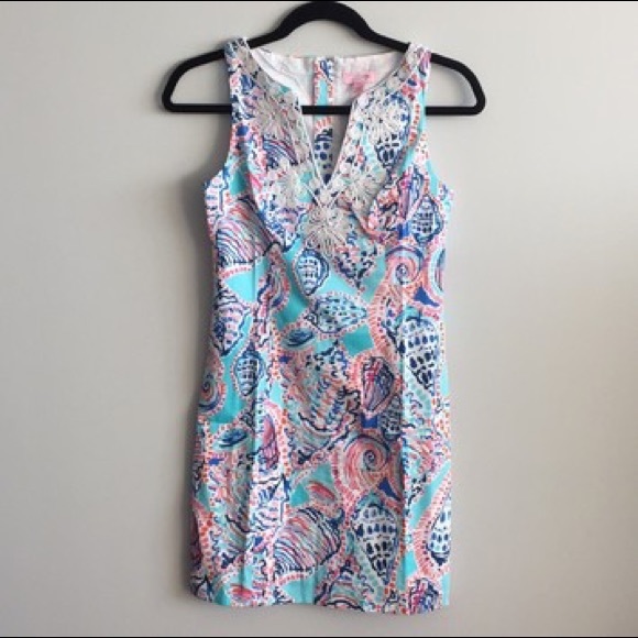 Lilly Pulitzer Shell Me About It Gabby Shift Dress - Picture 3 of 4
