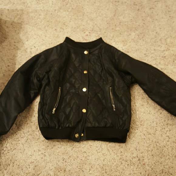 Black Bomber Jacket