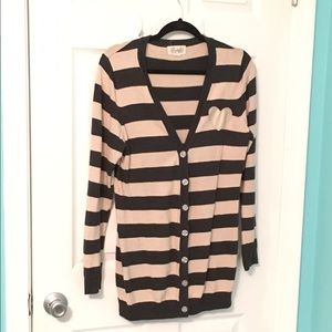 Stripe cardigan