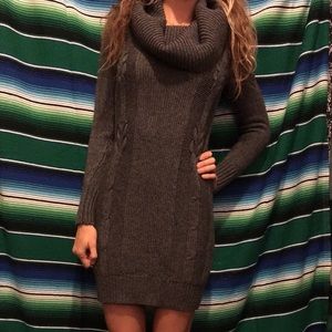 Winter sweater dress