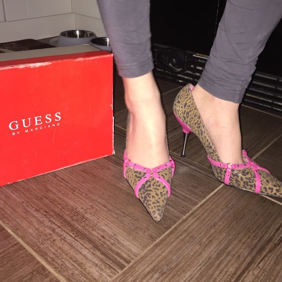 Guess by Marciano Shoes - Guess Leopard high heels