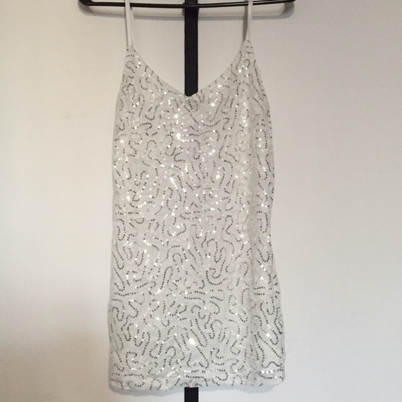 Sequined Tank Top