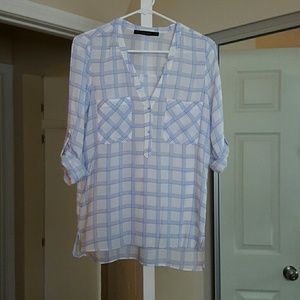 Zara Basic 2-Button Shirt