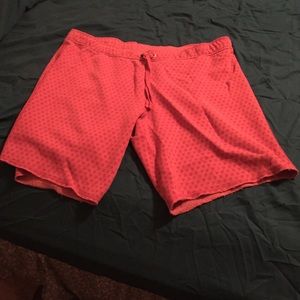 Pink sweat boy shorts