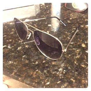 NWT Ray Ban style 3044. Gunmetal with grey lenses