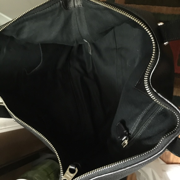 Black Coach Pebble Handbag - Picture 2 of 4