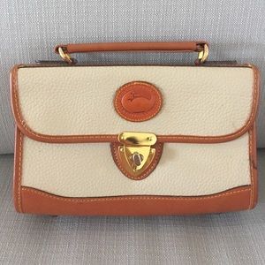 Vintage Dooney and Bourke leather cross body bag