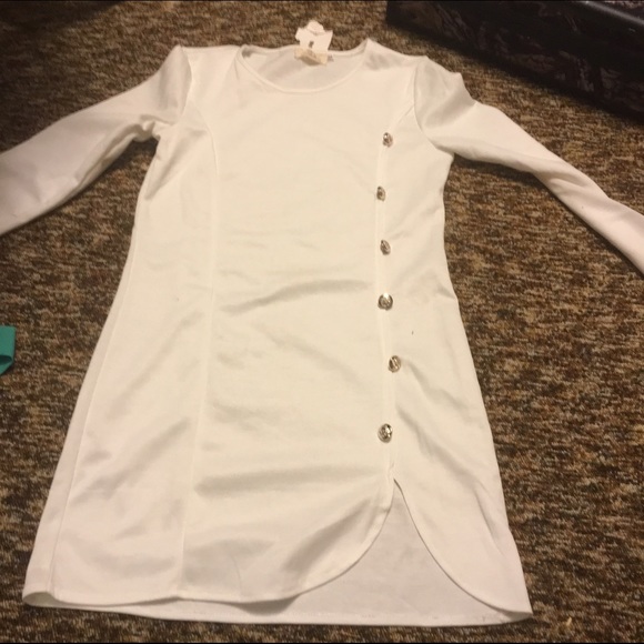 White button down dress! - Picture 2 of 2