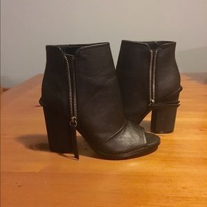 Forever 21 Peep Toe Boots