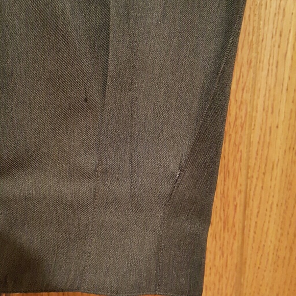 Donated-Pants Suit Dark gray double breasted.13 - Picture 4 of 4
