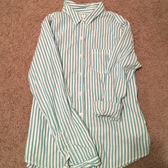 Forever 21 striped button up