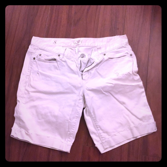 White denim shorts - Picture 1 of 4