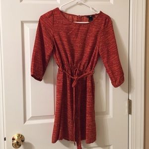 3/4 sleeve, mini-dress