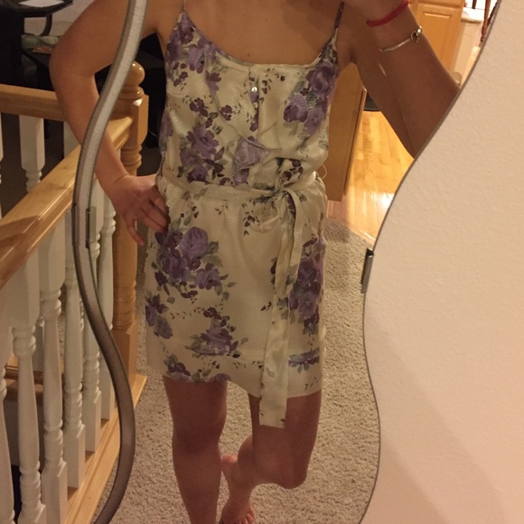 Flowered, Mini-dress - Picture 4 of 4
