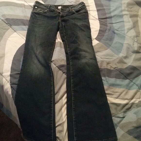 Silver jeans