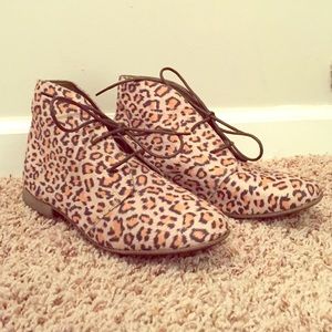 Cheetah Ankle Shoes