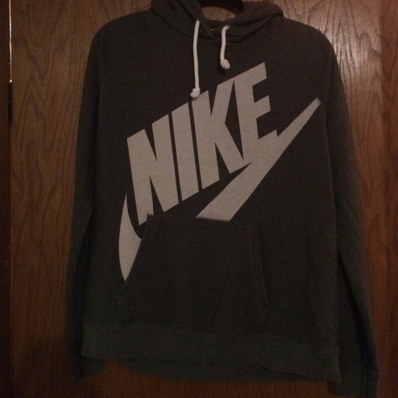 Charcoal Nike hoodie