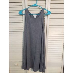 H&M gray A-line dress
