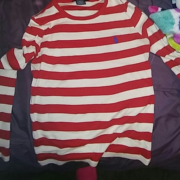 Long sleeve polo shirt