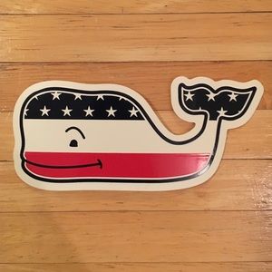 Vineyard Vines Sticker (American Flag)
