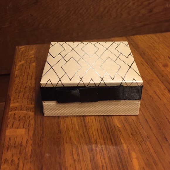 SOLD Genuine Diamond Sterling Silver Hoop Earrings - Picture 4 of 4