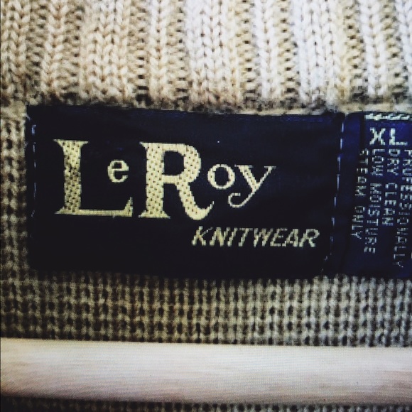 Vintage Leroy Cardigan/ Coat - Camel | 100% Wool - Picture 3 of 3