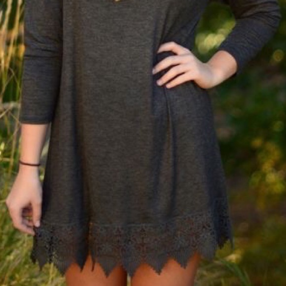 Dark Gray Dress