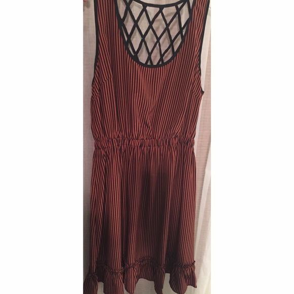 Striped "Ya" Dress- (almost) Backless