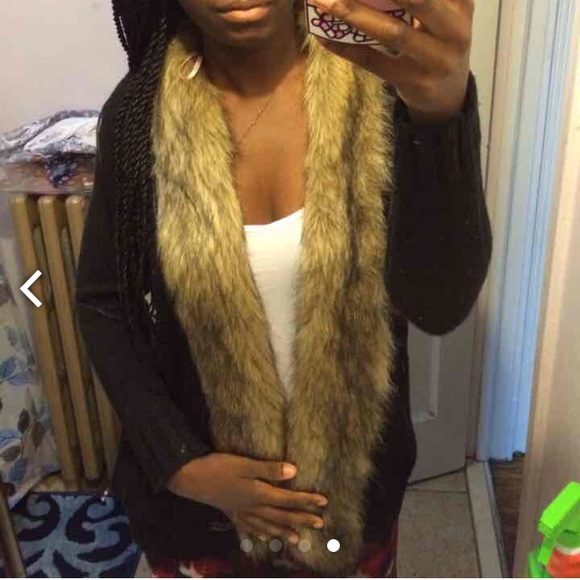 Faux fur cardigan - Picture 4 of 4