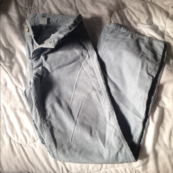 J. Crew Pants - Lowest price! JCrew soft blue cords straight leg 2