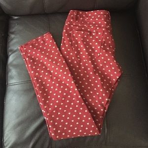 Heart jeggings