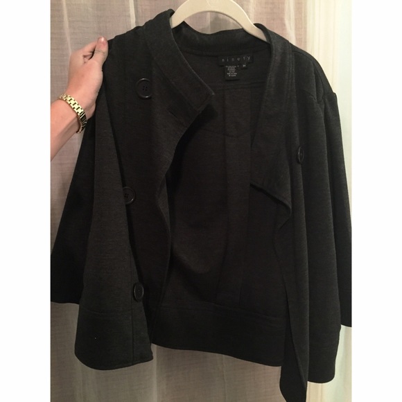 Gray Short "Ninety" Jacket