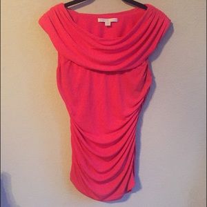 Boston Proper Off-the-shoulder Ruched Top