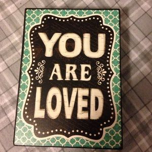 You Are Loved box decoration