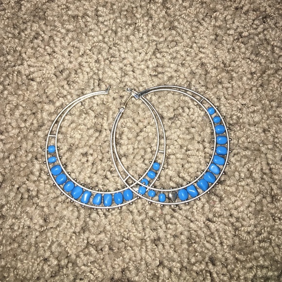 Juicy couture hoop earrings