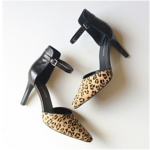 Franco Sarto Leopard Sandals