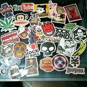 stickers for laptop cases etc