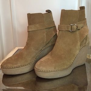 Pierre Hardy Suede Wedges