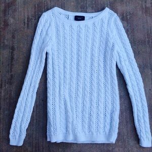 BRAND NEW White Knitted Sweater