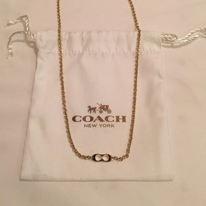 ❤️Authentic Gold Coach necklace❤️
