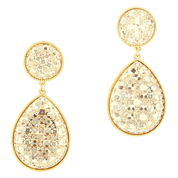 Gold Earrings/ Multimetalic