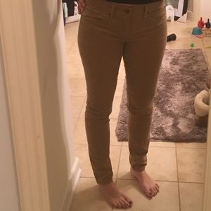 1969 legging Jean tan corduroy Gap